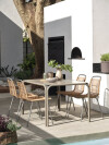 Mesa de jardín RAUMA An.90xL140 arena oscuro Mesa de jardín RAUMA An.90xL140 arena oscuro