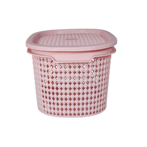OUTLET Canasto organizador c/ tapa 29*21*13 cm Outlet Canasto Organizador C/ Tapa 29*21*13 Cm
