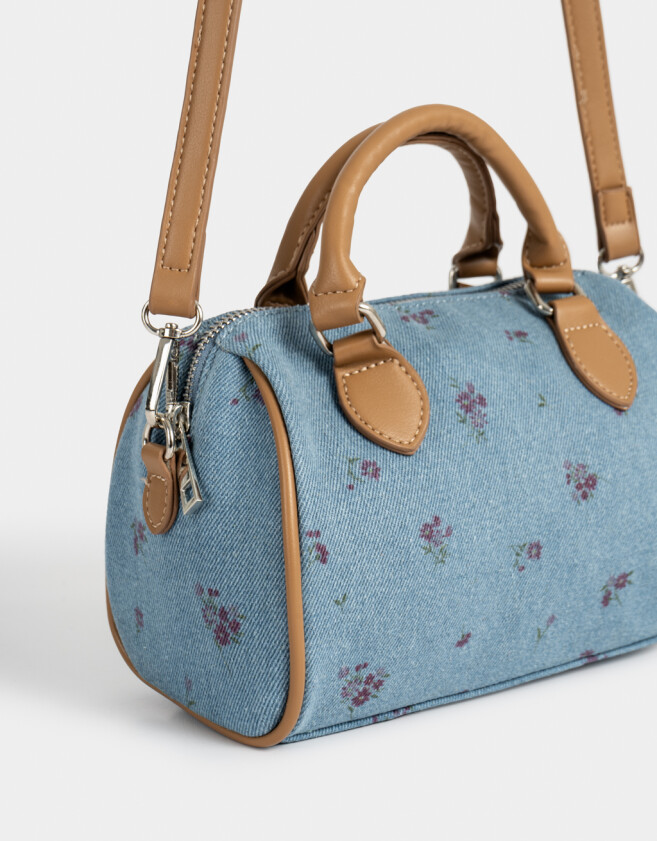 Bowling Cartera Bowling Denim - Azul Celeste