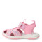 Sandalia de Niño Croco Kids CANU con tiras estampadas Rosado