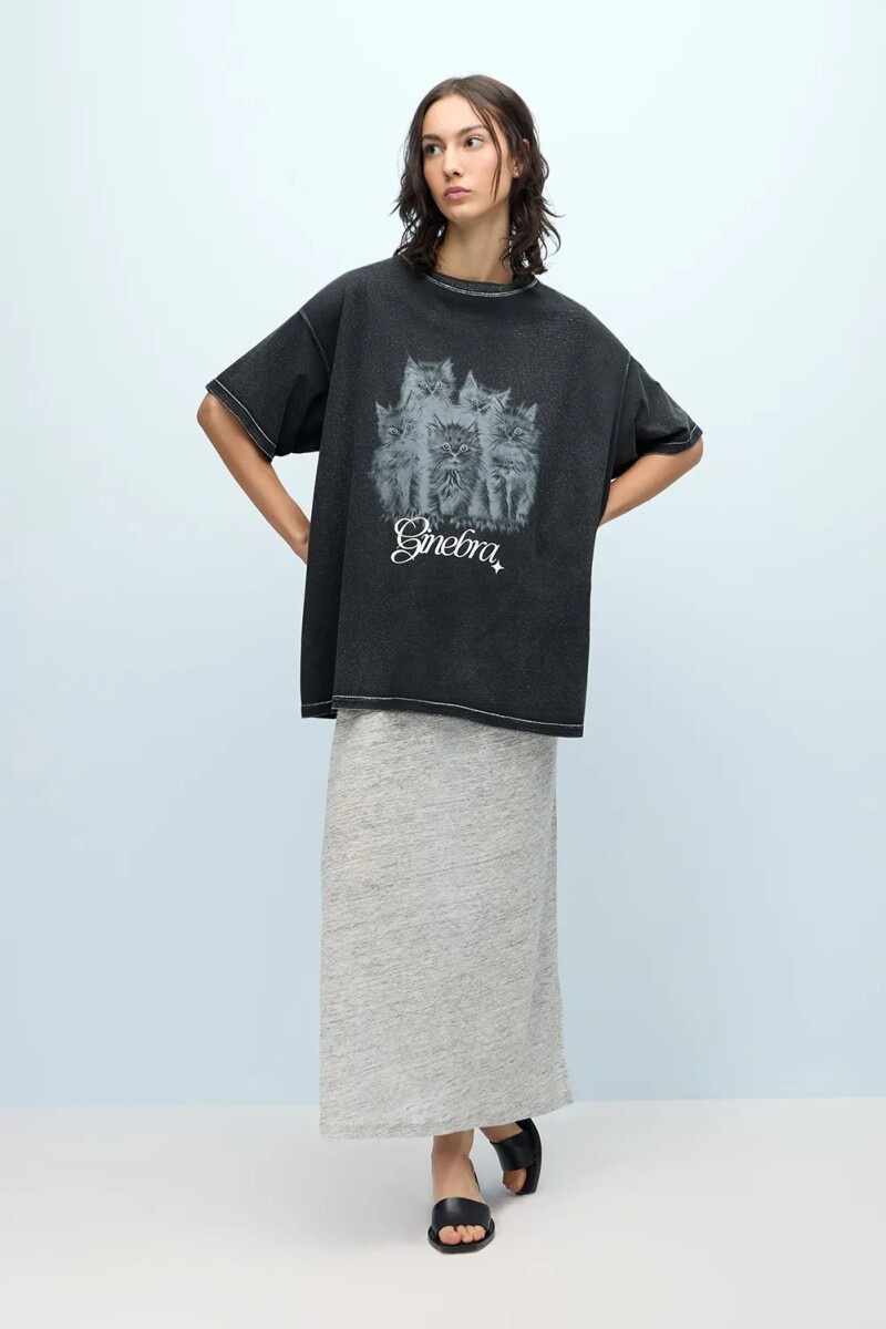 REMERA NAPA Negro