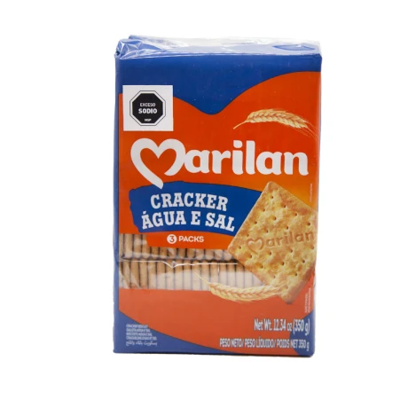 Galletita Laminada MARILAN 350Grs Agua y Sal