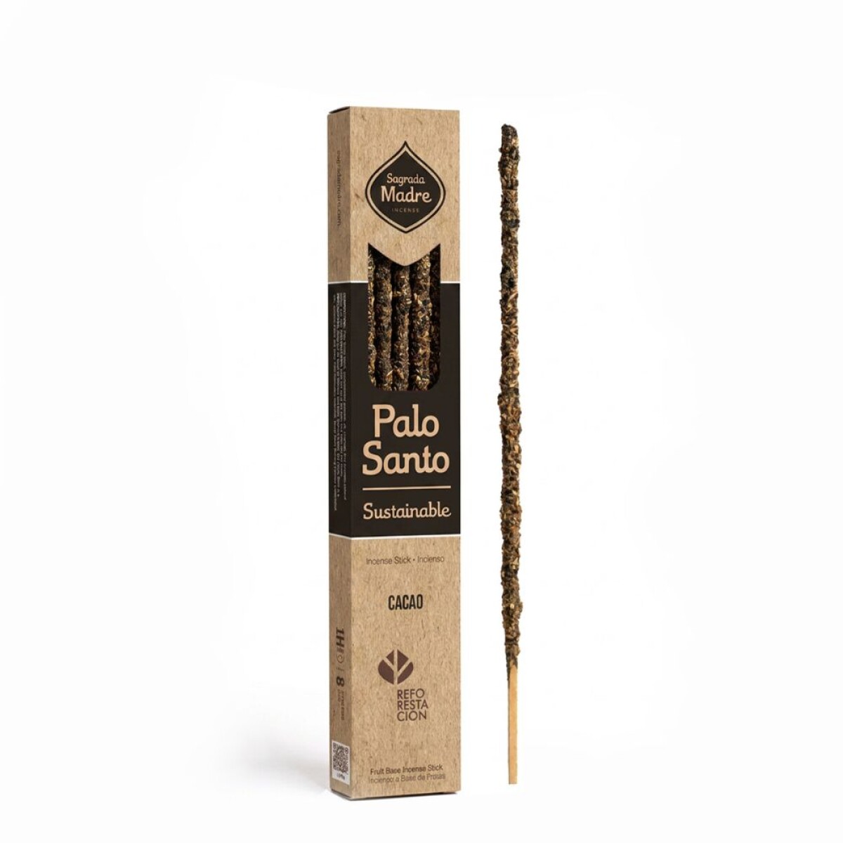 INCIENSO PALO SANTO SAGRADA MADRE X8 - Cacao 