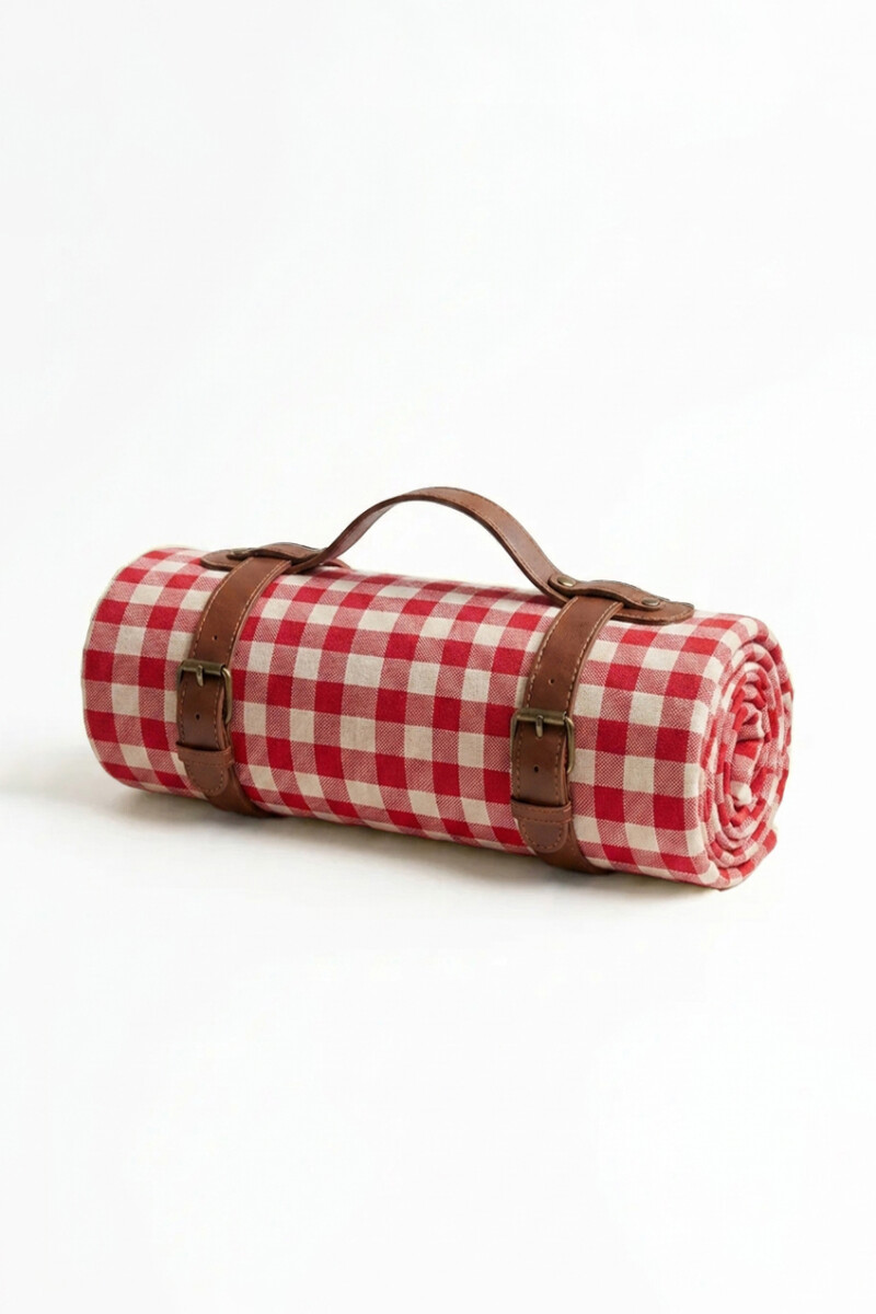 Lona picnic rojo