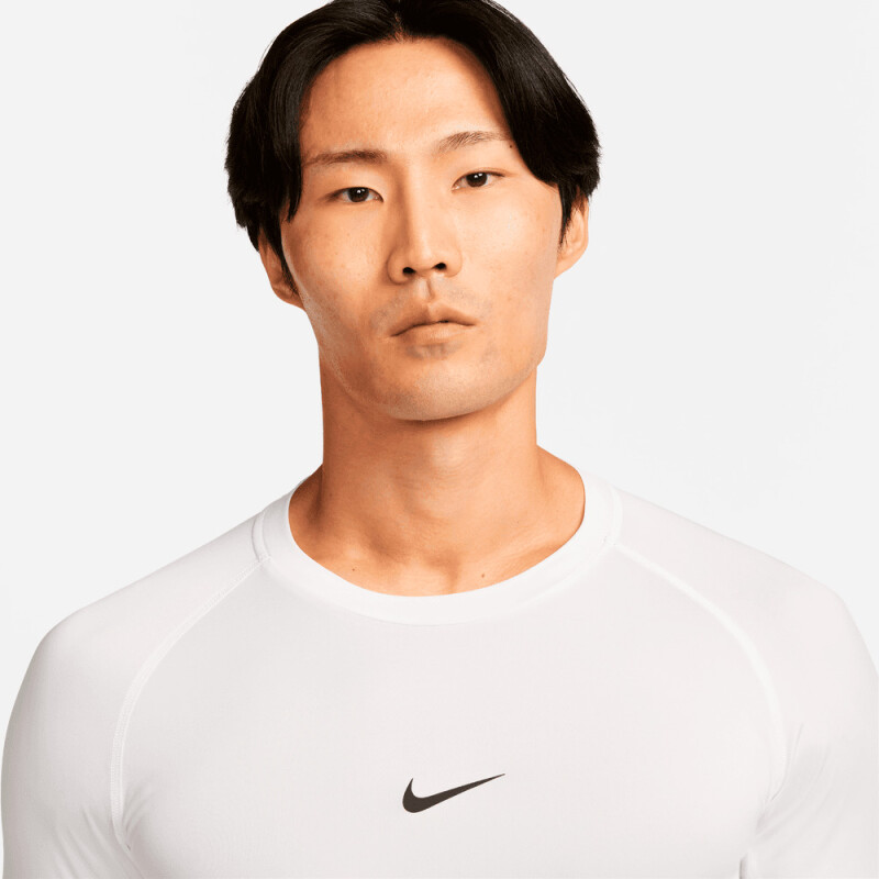 Remera Nike Pro Top de Hombre Blanco