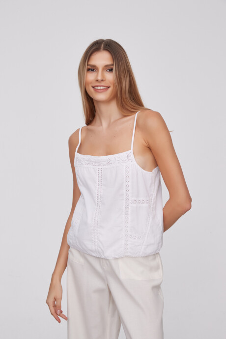 Musculosa Reuno Blanco