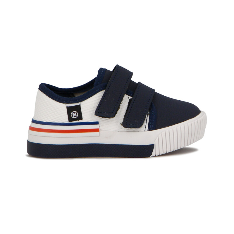 Molekinho Calzado Casual Velcro Blanco-marino