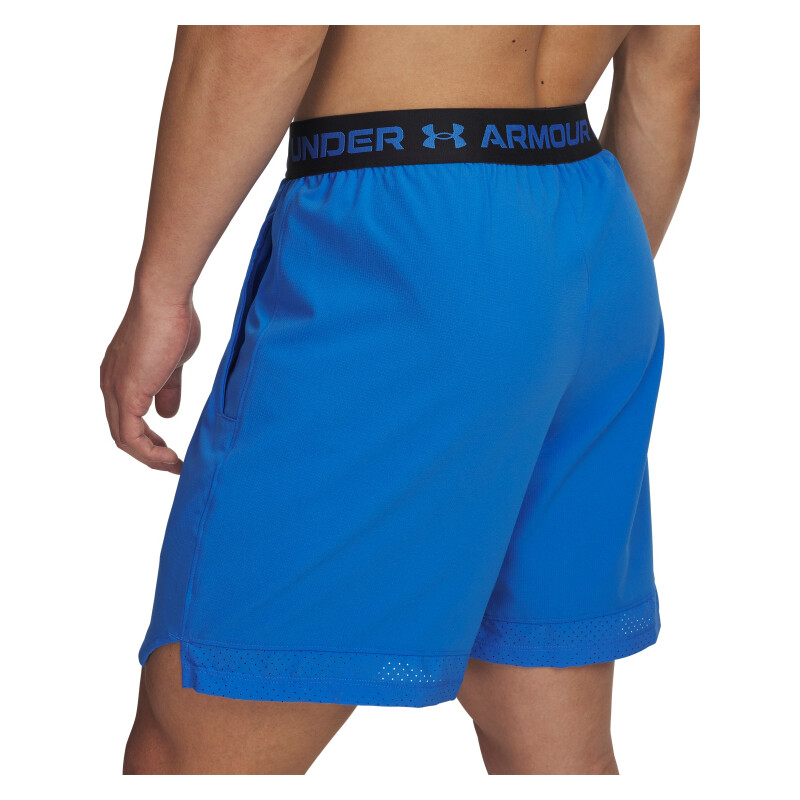 Short Training Under Armour Vanish Woven de Hombre - 1373718-402 Azul Oscuro-negro