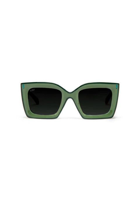 Lentes Tiwi Mali Shiny Light Green/deep Green With Green Gradient Lenses