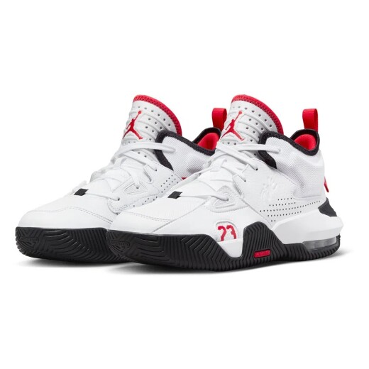 Bota Nike JORDAN Hombre Max Aura 4 White/Univ Red-Black - S/C — Menpi