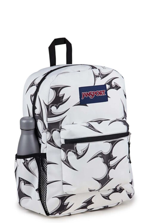 MOCHILA CROSS TOWN CYBER SILVER WHITE