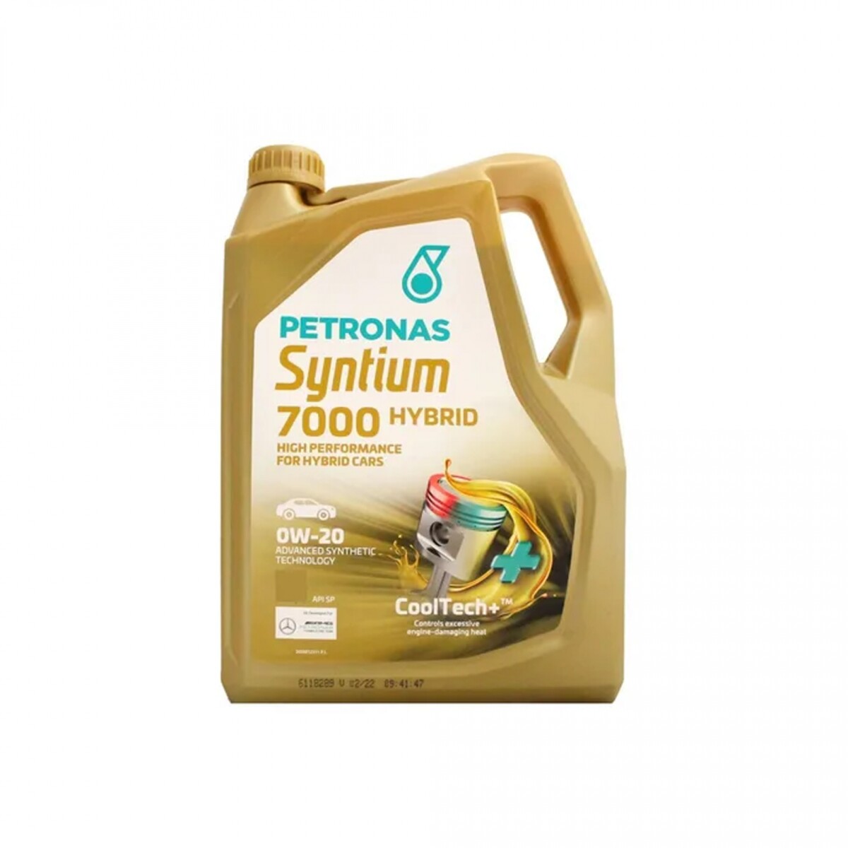 0W20 Petronas Syntium 7000 SP - Hybrid 4L 