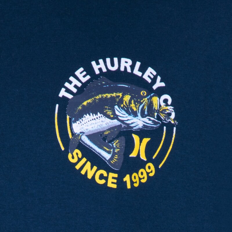 Camiseta Hurley Big Bass Tee de Niño Multicolor