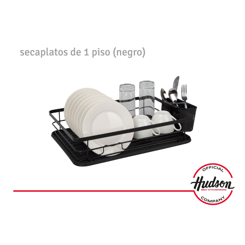 Escurridor De Platos Negro 1 Piso Nuevo Linea Hudson Cocina Escurridor De Platos Negro 1 Piso Nuevo Linea Hudson Cocina