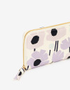Ficheros Zip Round Billetera Fichero Estampado - Estampado Flores