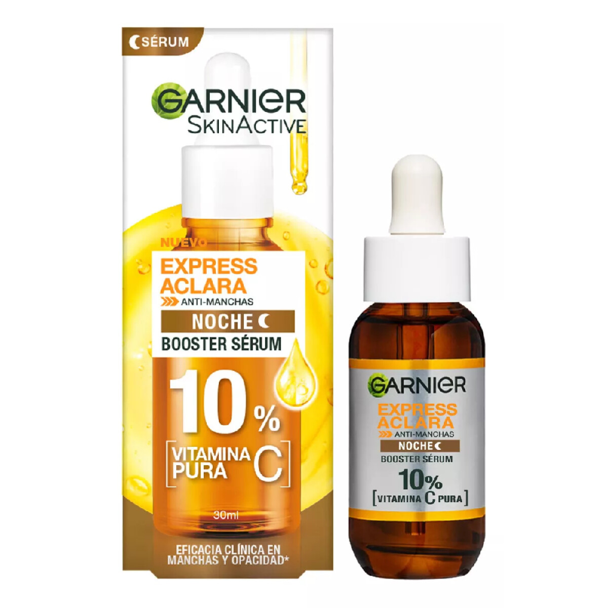 Sérum de Noche Garnier Vitamina C Bright 10% 30ml 