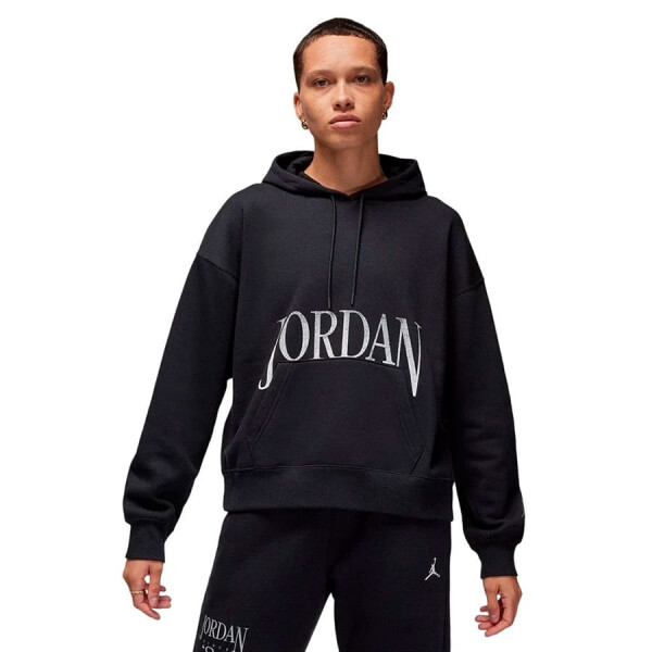 Canguro Nike Brooklyn Fleece de Mujer - FN5434-010 Negro