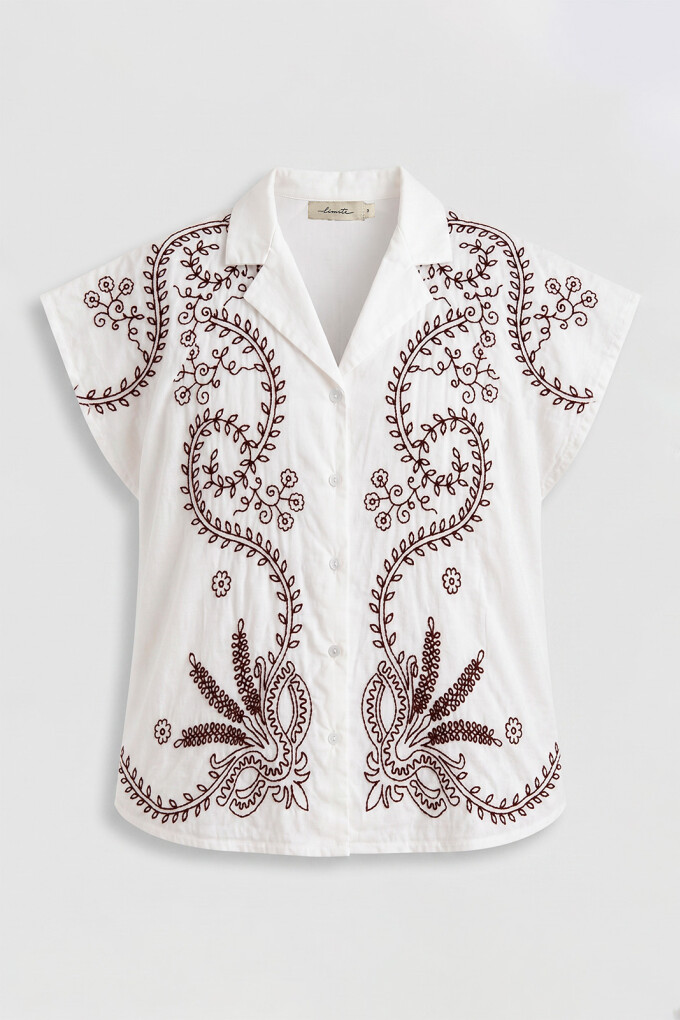 CAMISA FRANCISCA MARRON