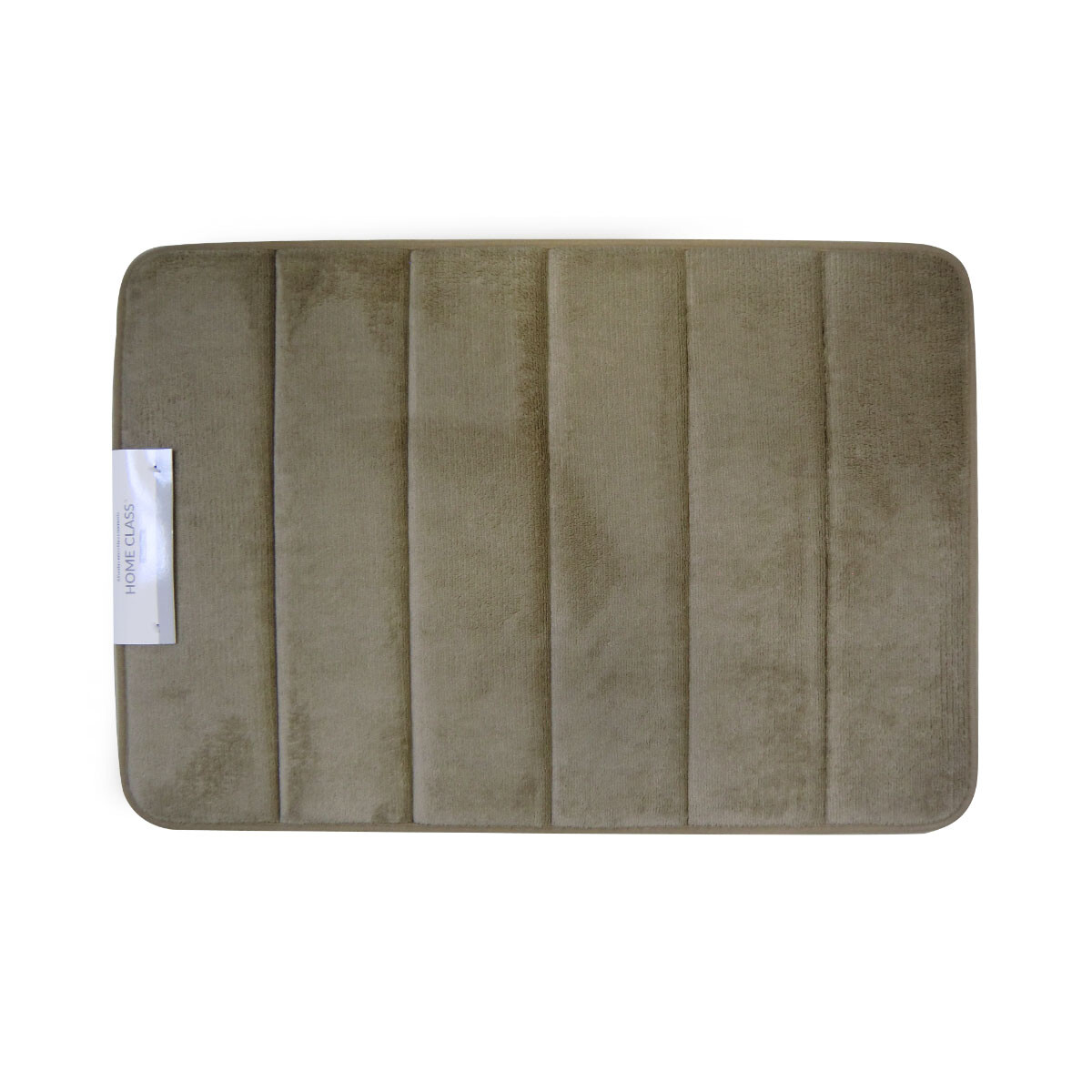 Alfombra Baño con Memoria Home Class Microfibra 43 x 61 cm - BEIGE 