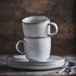 MUG CERAMICA 325ML GRIS ORGANIC MUG CERAMICA 325ML GRIS ORGANIC