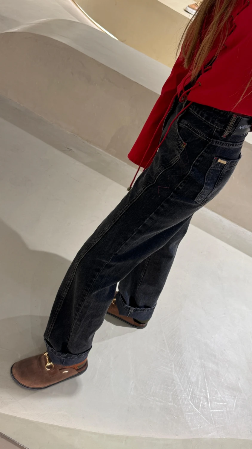 Jean Spark negro 40