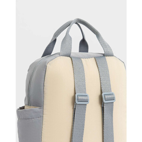 Mochila Colorblock Azul Celeste