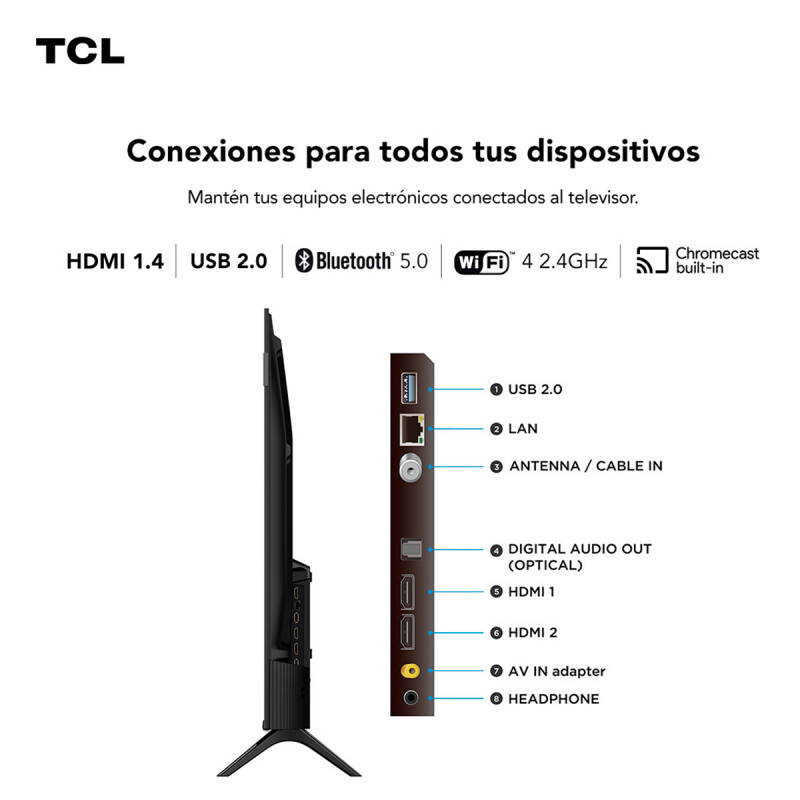 Smart TV 32 TCL Full HD QLED 32S5K Smart Tv 32 Tcl Full Hd Qled 32s5k