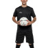 POWER SOCCER SHORT ROJO/BLANCO NEGRO/BLANCO