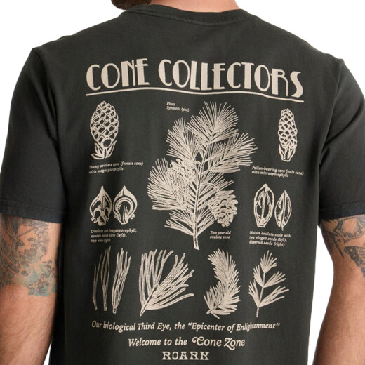 Remera Roark Cone Collectors - Negro Remera Roark Cone Collectors - Negro