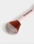Brochas y Aplicadores Brocha Brocha Para Maquillaje Doble Con Acabado Soft Touch - Combinacion Bicolor