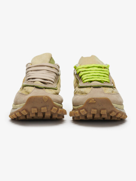 SHOES DHARMA LINEN PSY/KHAKI