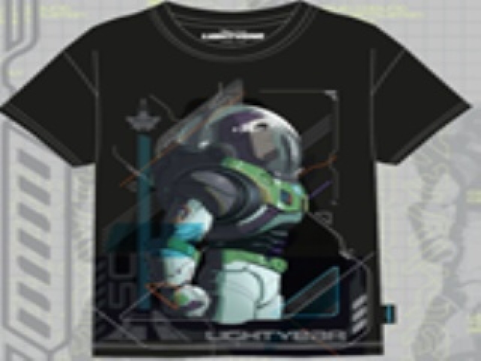 Tshirt - Disney - Disney Pixarr Lightyear Tshirt de Niños - LYIISS23002 - Negro 