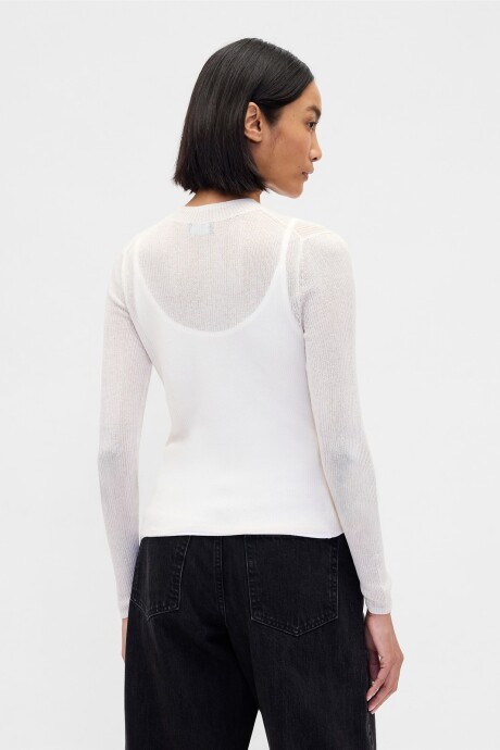 Buzo Transparente Mujer Regular Grey