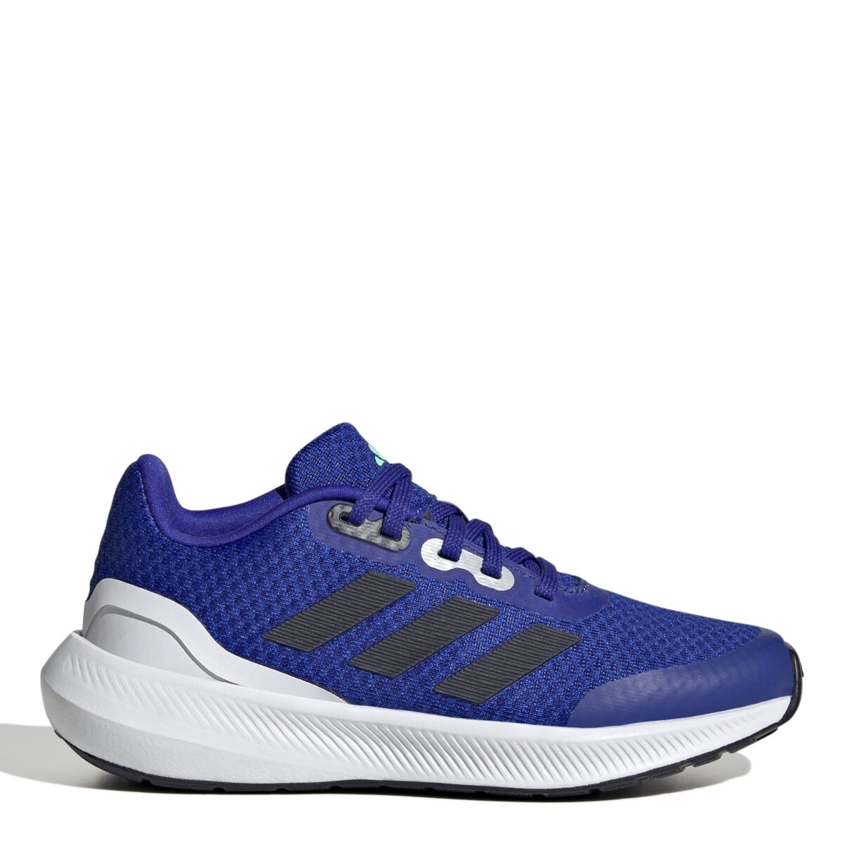Championes Infantiles Adidas Run Falcon 3.0 Kids - Azul - Negro - Blanco 