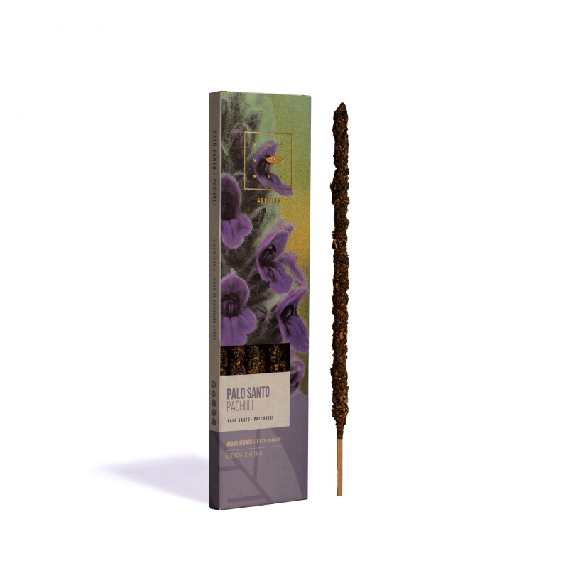 INCIENSO LINEA NATURAL PREMIUM HIERBAS X6 Palo Santo/patchouli