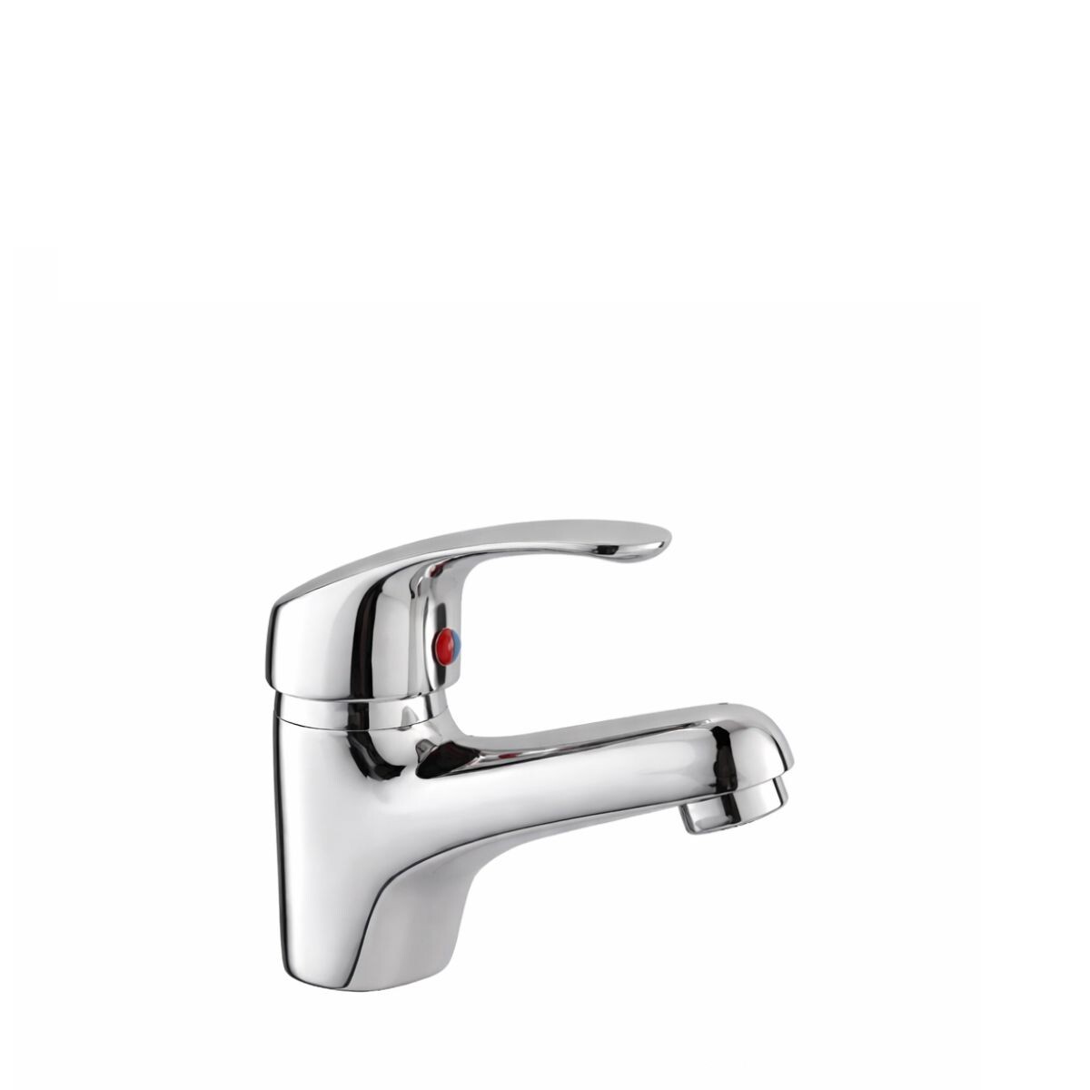 Grifería De Lavatorio Monocomando De Mesada Caddie Cromado 