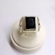 Anillo sello caballero plata y oro con piedra rectangular zafiro Anillo sello caballero plata y oro con piedra rectangular zafiro