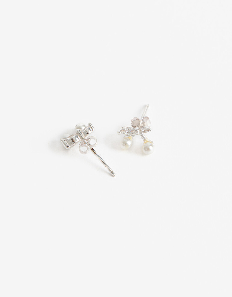 Aros Pasantes Perlas Aros Pasantes Plata 925 - Plateado