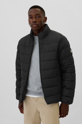 Campera Light Weight Puffer Hombre True Black V2
