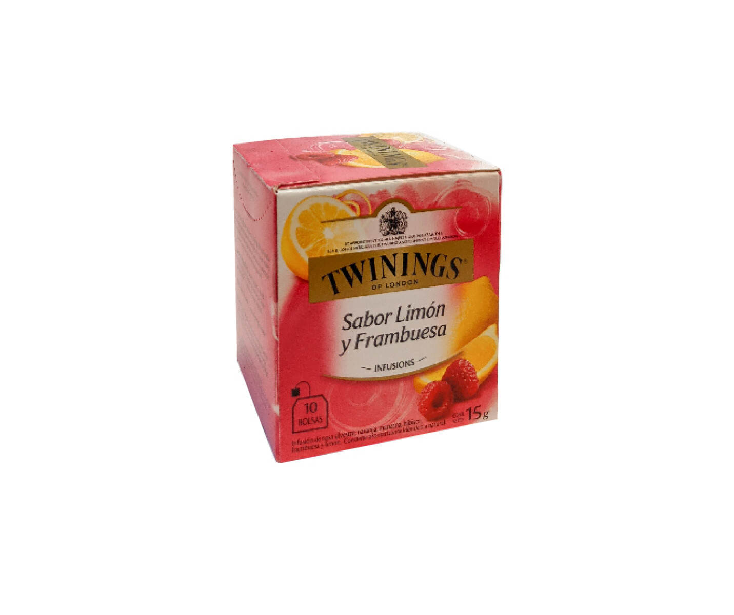 TE TWININGS LIMON FRAMBUESA x 10 sob 