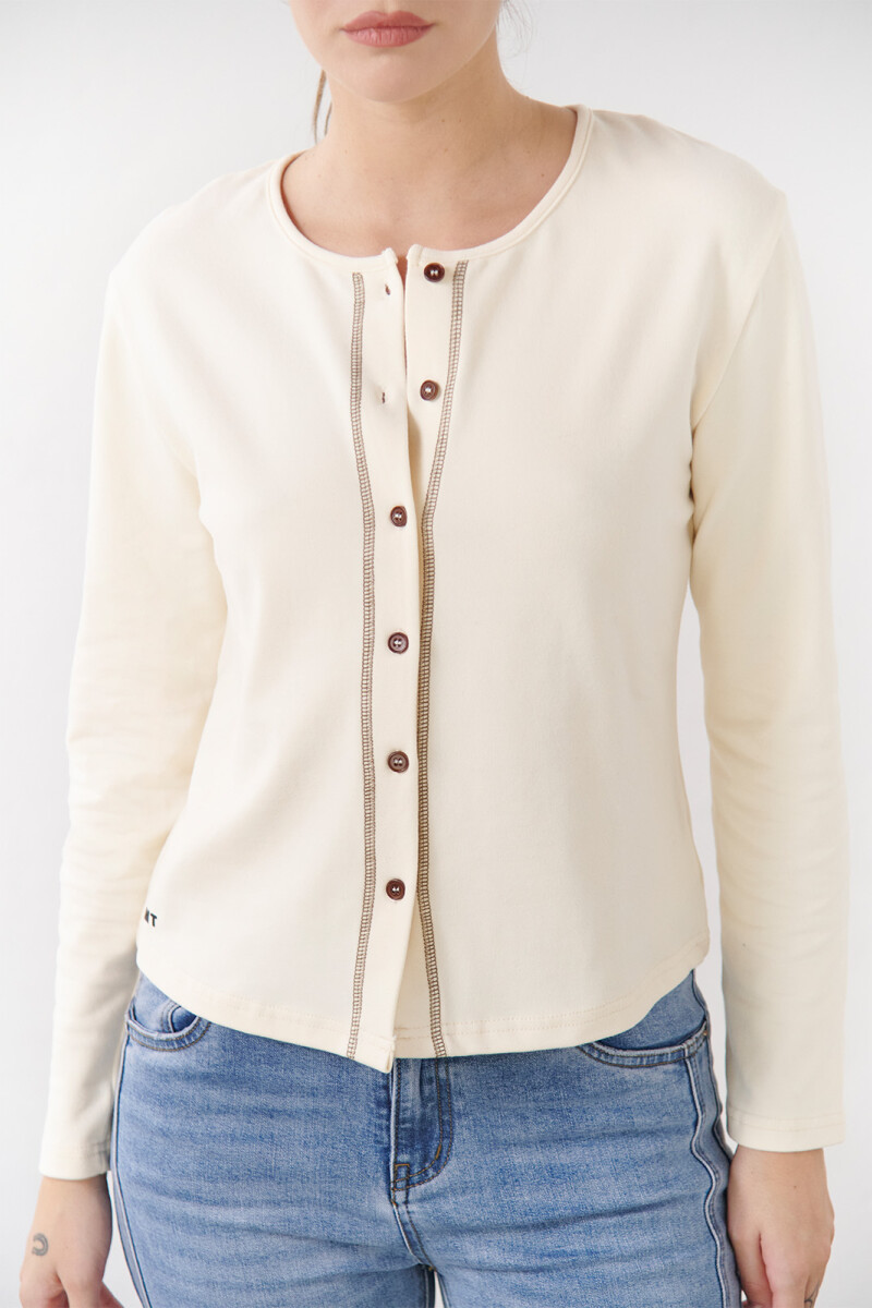 CARDIGAN SOFT NATURAL