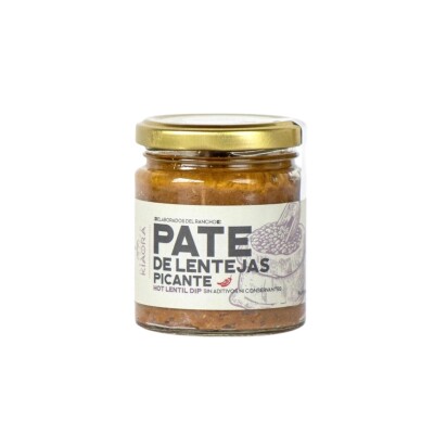 Pate De Lentejas picantes Kiaora Pate De Lentejas Rancho Kiora
