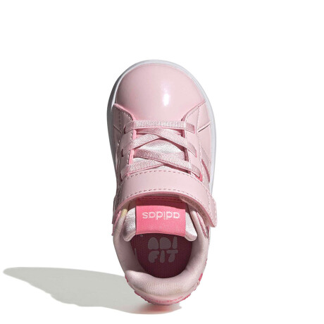 Championes de Niños Adidas Grand Court 3.0 Velcro Infantil Rosado