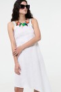 VESTIDO ASIMETRICO Blanco