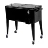 Conservadora Bar con ruedas 76L Negro