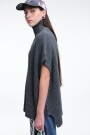 CHALECO PONCHO Gris