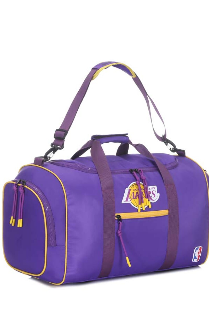 Bolso nylon deportivo Lakers - NBA Violeta