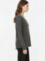 Remera Loryth Gris Oscuro