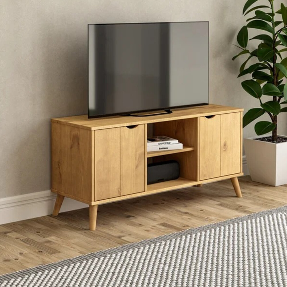 Rack Aparador en madera maciza 2 puertas MADERA