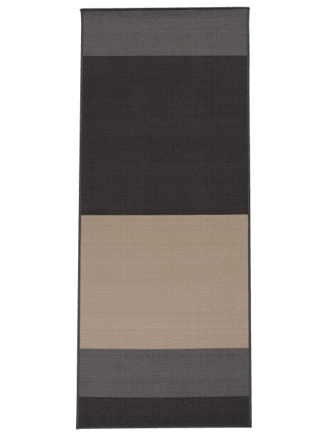 Alfombra FYR 80x200 rayas gris/beige Alfombra FYR 80x200 rayas gris/beige